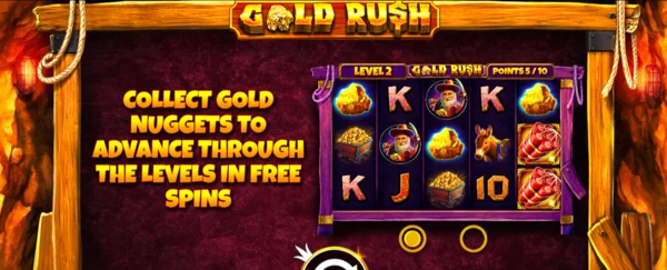 Game nổ hũ Gold Rush với những trải nghiệm kịch tính