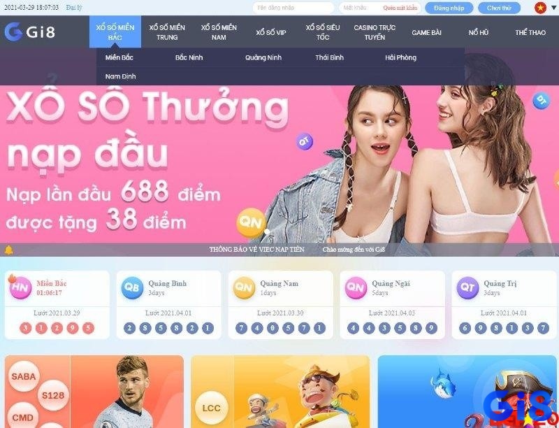 Tham gia trải nghiệm lô 3 càng tại nhà cái Gi8