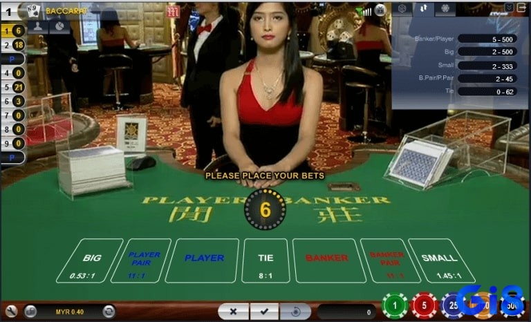 Baccarat thu hút người chơi bởi luật chơi đơn giản nhưng đầy chiến lược