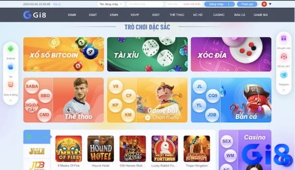 Nhà cái lô đề Gi8 có kho game đa dạng và đồ sộ để anh em cược thủ tha hồ lựa chọn trải nghiệm